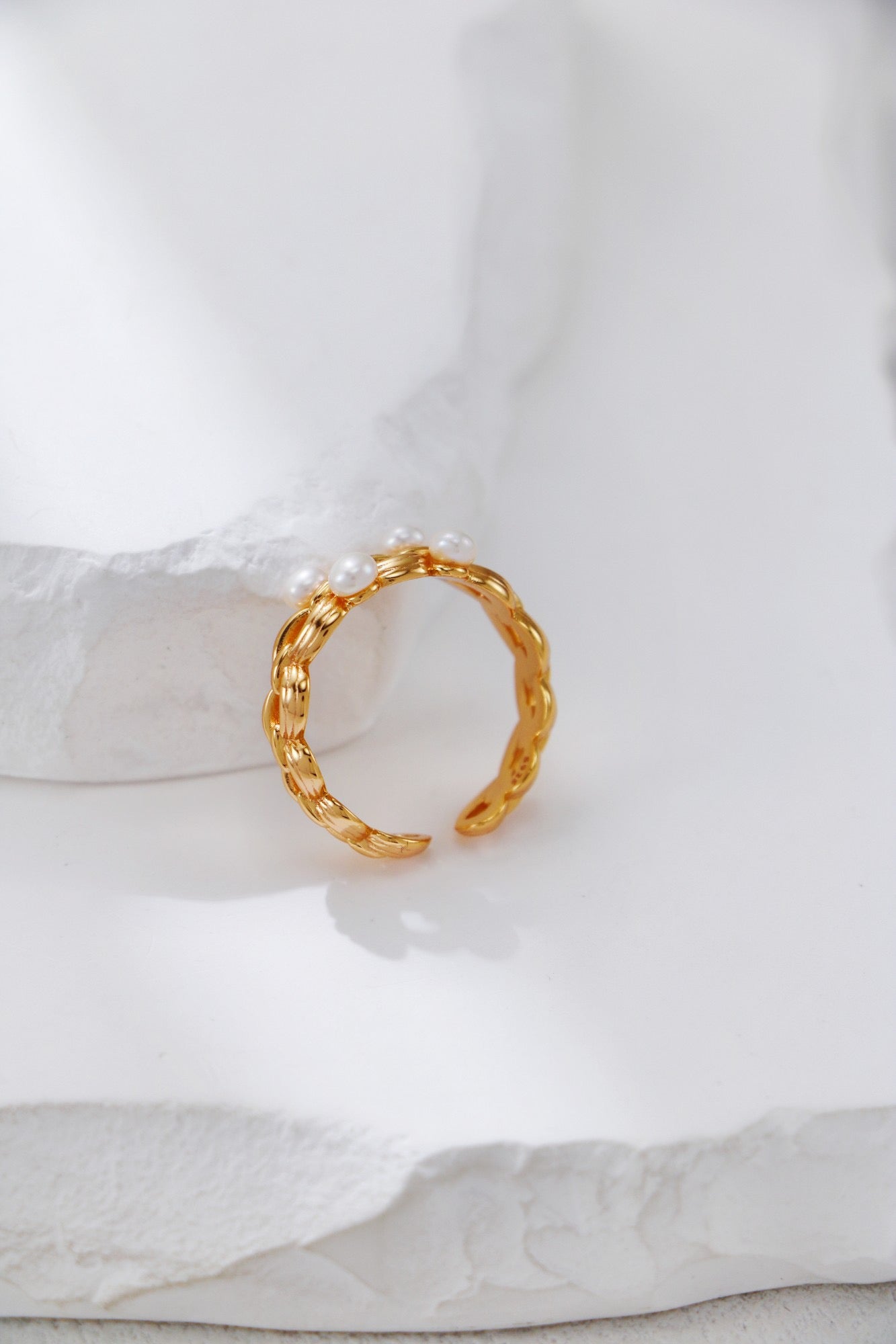 Weave Pearl Ring (R-00001)