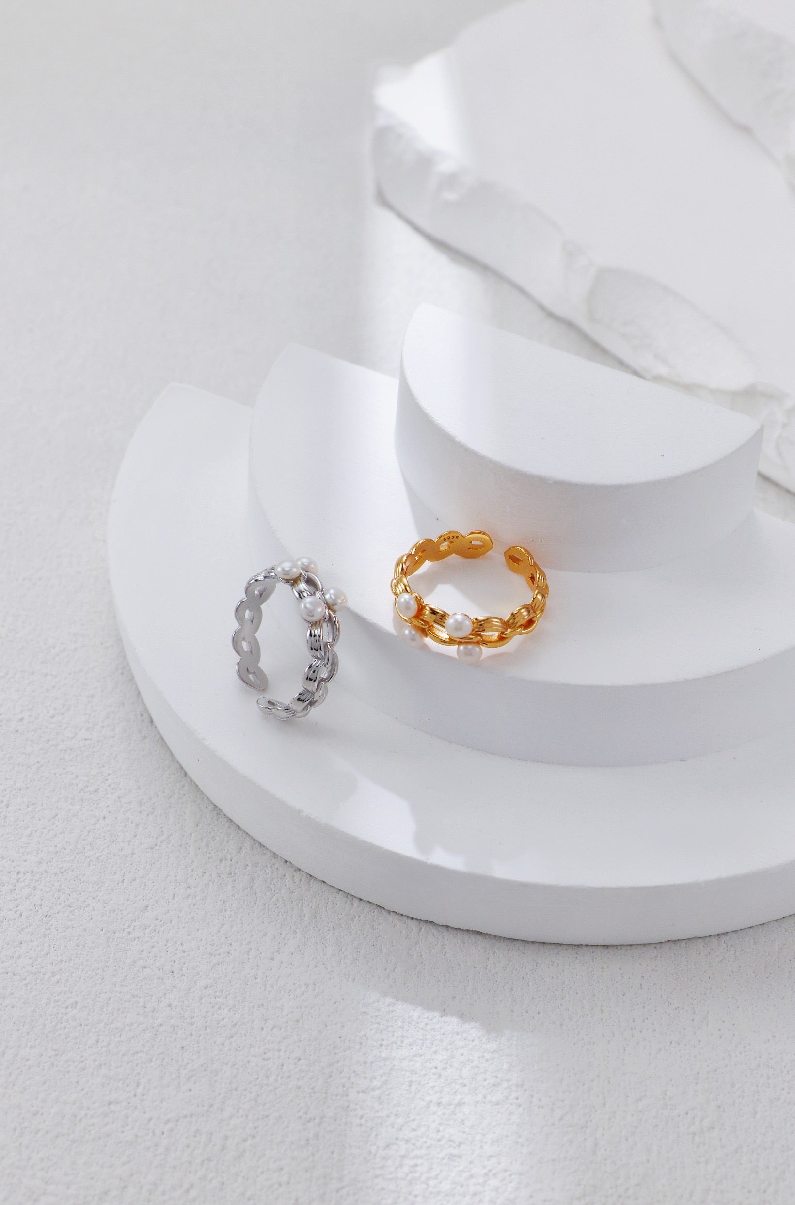 Weave Pearl Ring (R-00001)