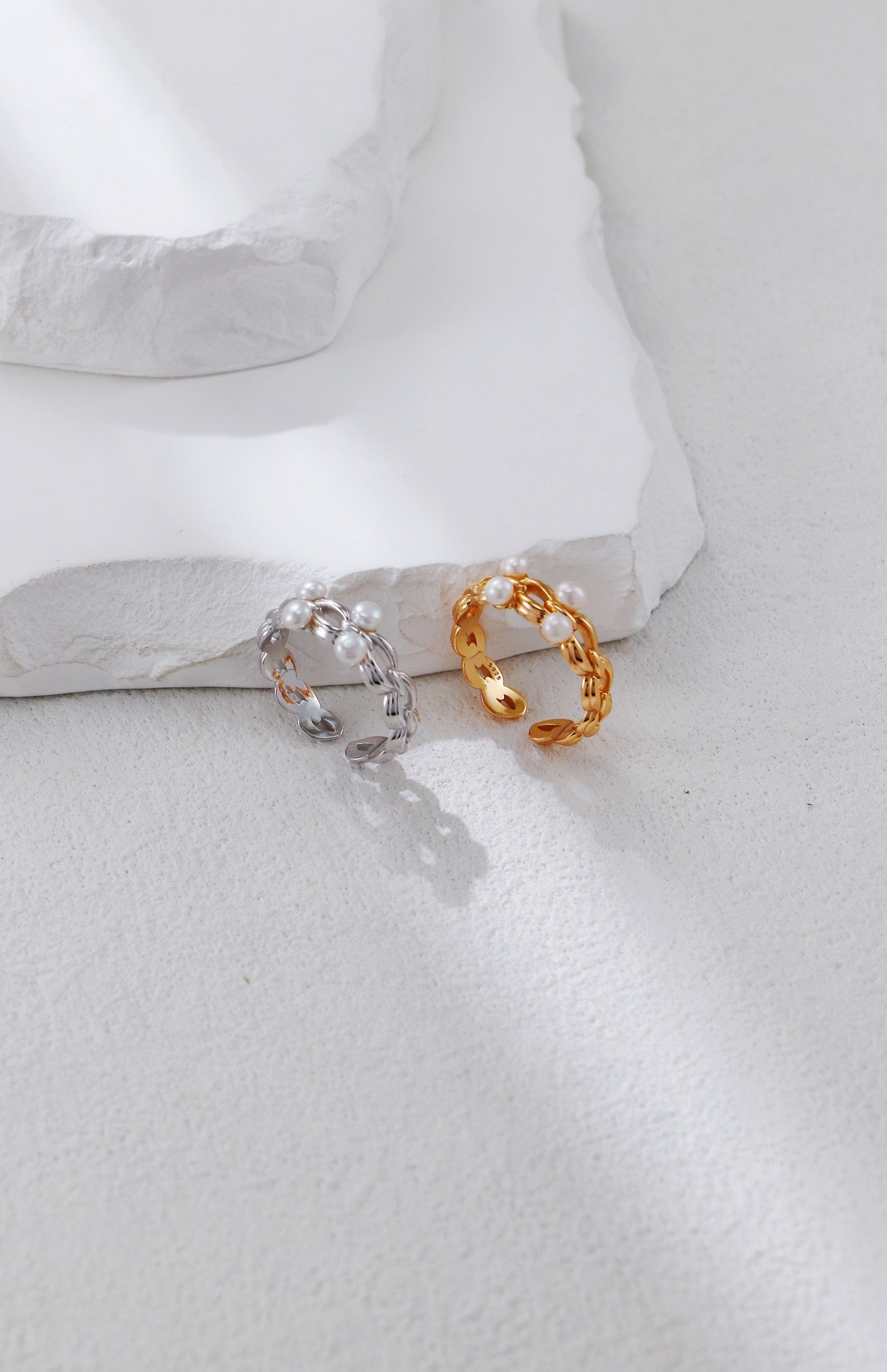 Weave Pearl Ring (R-00001)