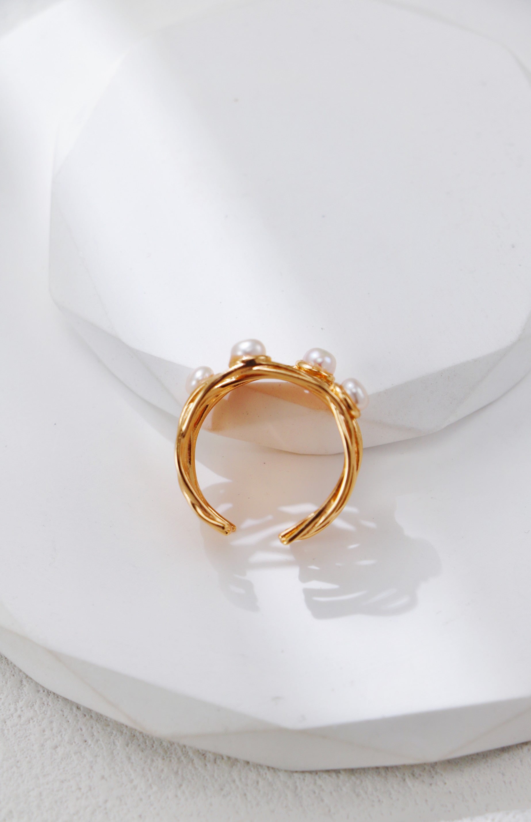 Weave Pearl Ring (R-00001)