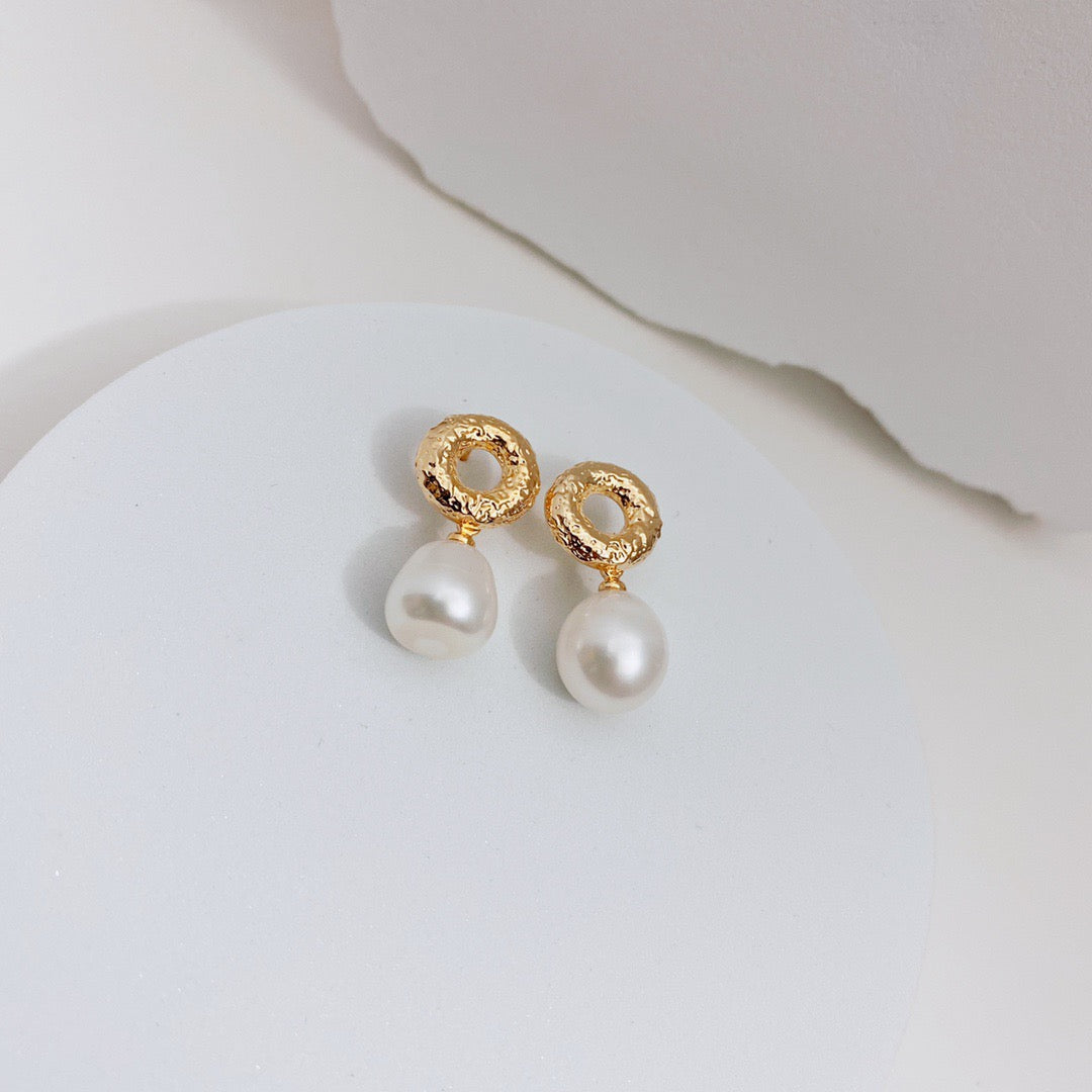 POTATO PEARLS EARRINGS (E-00006)