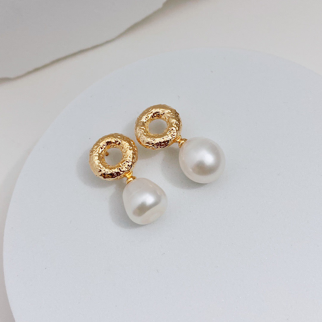 POTATO PEARLS EARRINGS (E-00006)