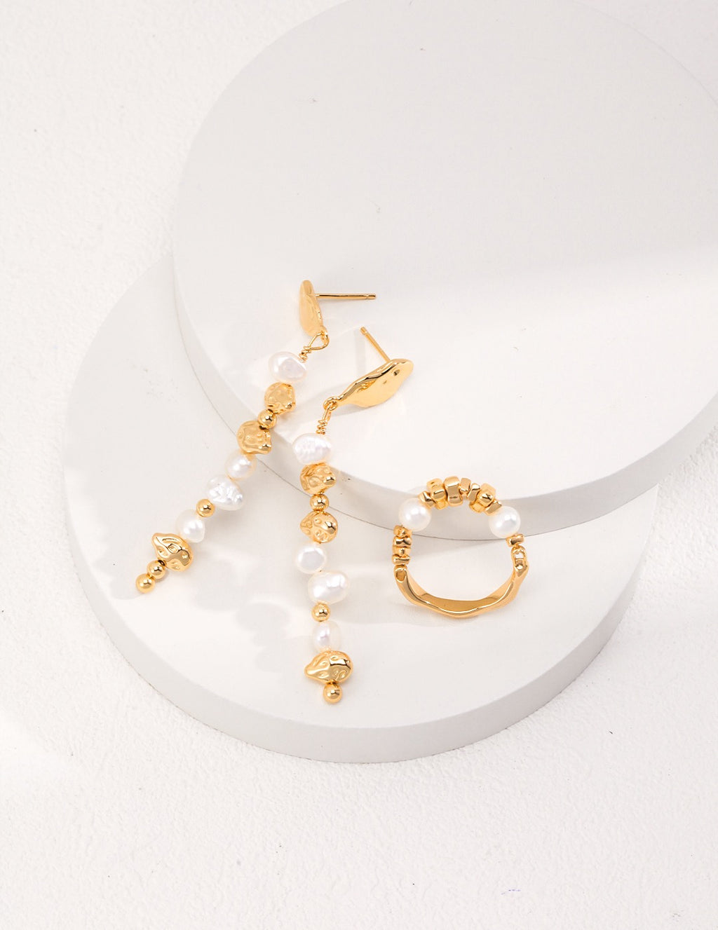 TINY SILVER BEADS RING (R-00012)